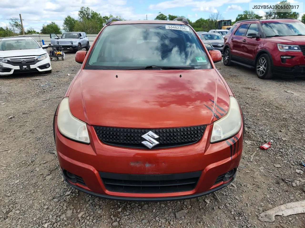 2012 Suzuki Sx4 VIN: JS2YB5A33C6307317 Lot: 53482356