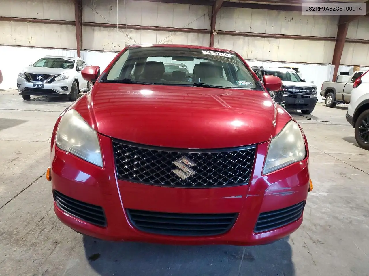 2012 Suzuki Kizashi Se VIN: JS2RF9A32C6100014 Lot: 56707116