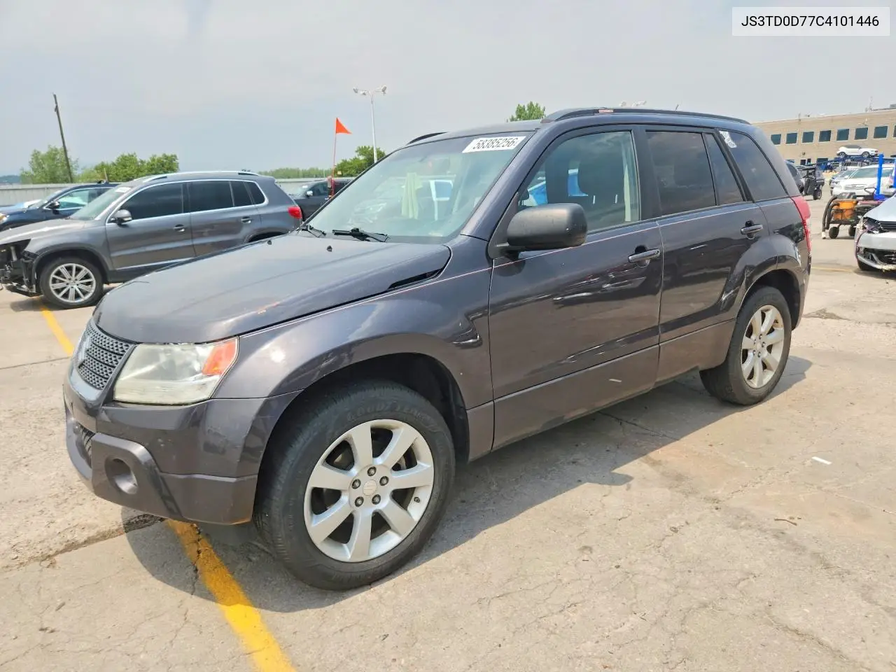 2012 Suzuki Grand Vitara Jlx VIN: JS3TD0D77C4101446 Lot: 58385256