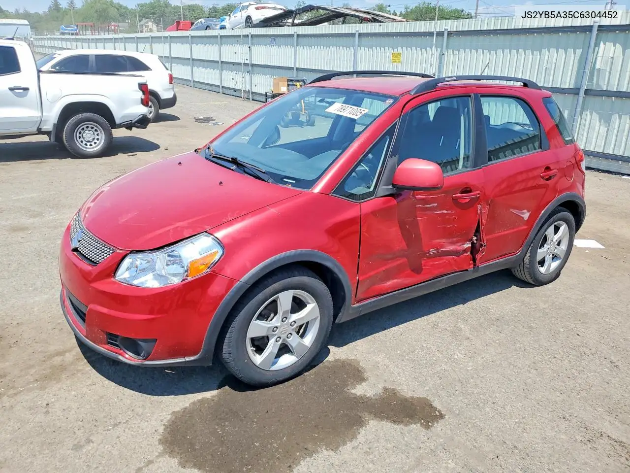 2012 Suzuki Sx4 VIN: JS2YB5A35C6304452 Lot: 78971005