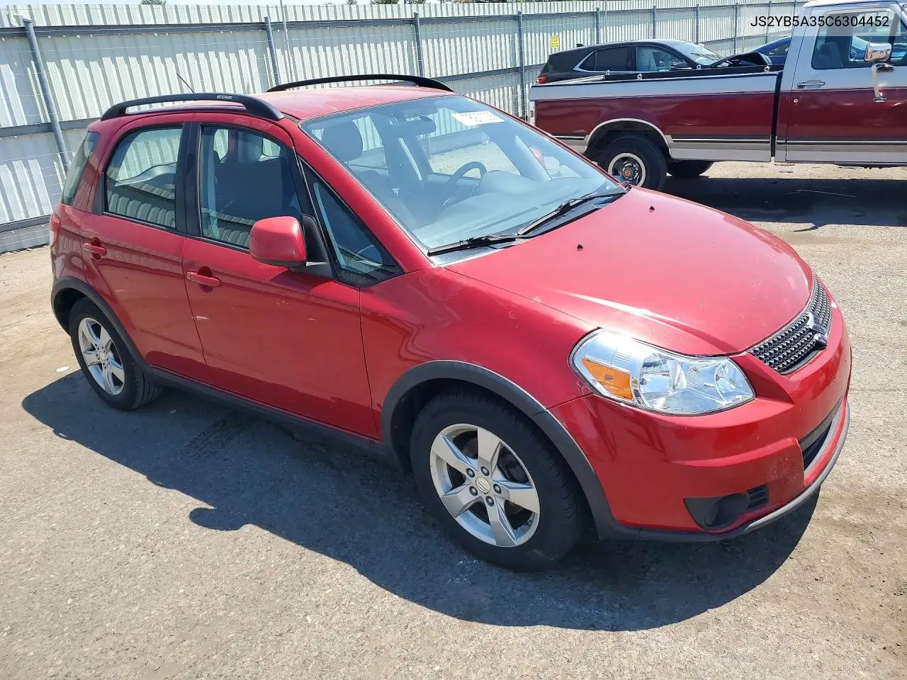 2012 Suzuki Sx4 VIN: JS2YB5A35C6304452 Lot: 78971005