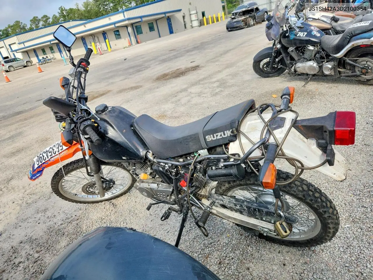 2013 Suzuki Dr200 S VIN: JS1SH42A3D2100354 Lot: 56354396