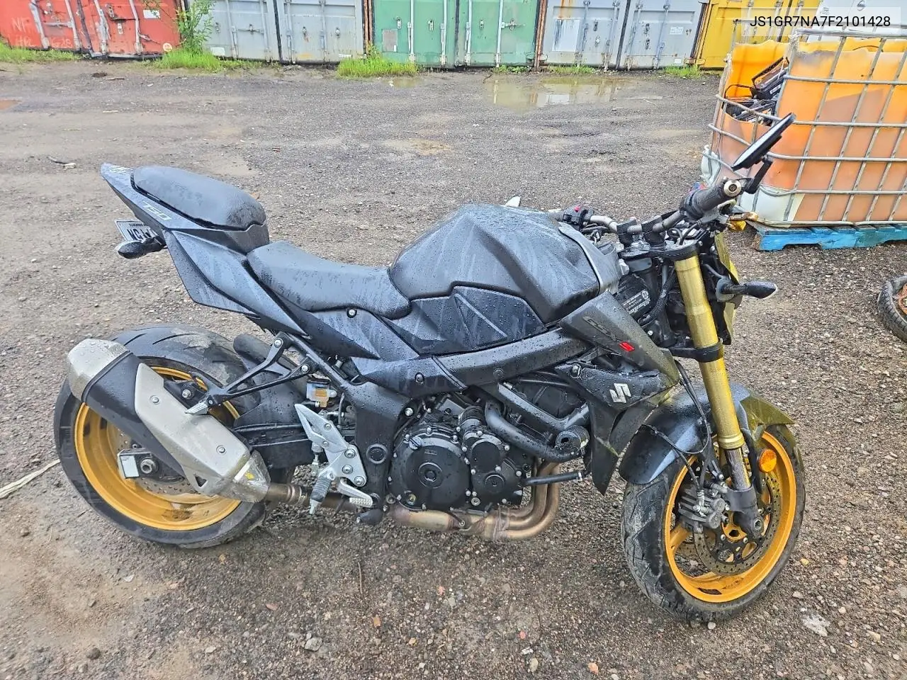 2015 Suzuki Gsx-S750 VIN: JS1GR7NA7F2101428 Lot: 57015826