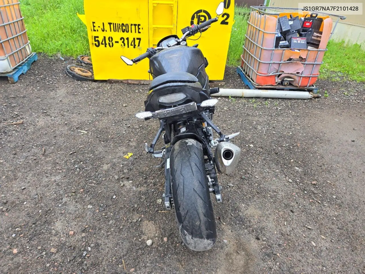 2015 Suzuki Gsx-S750 VIN: JS1GR7NA7F2101428 Lot: 57015826