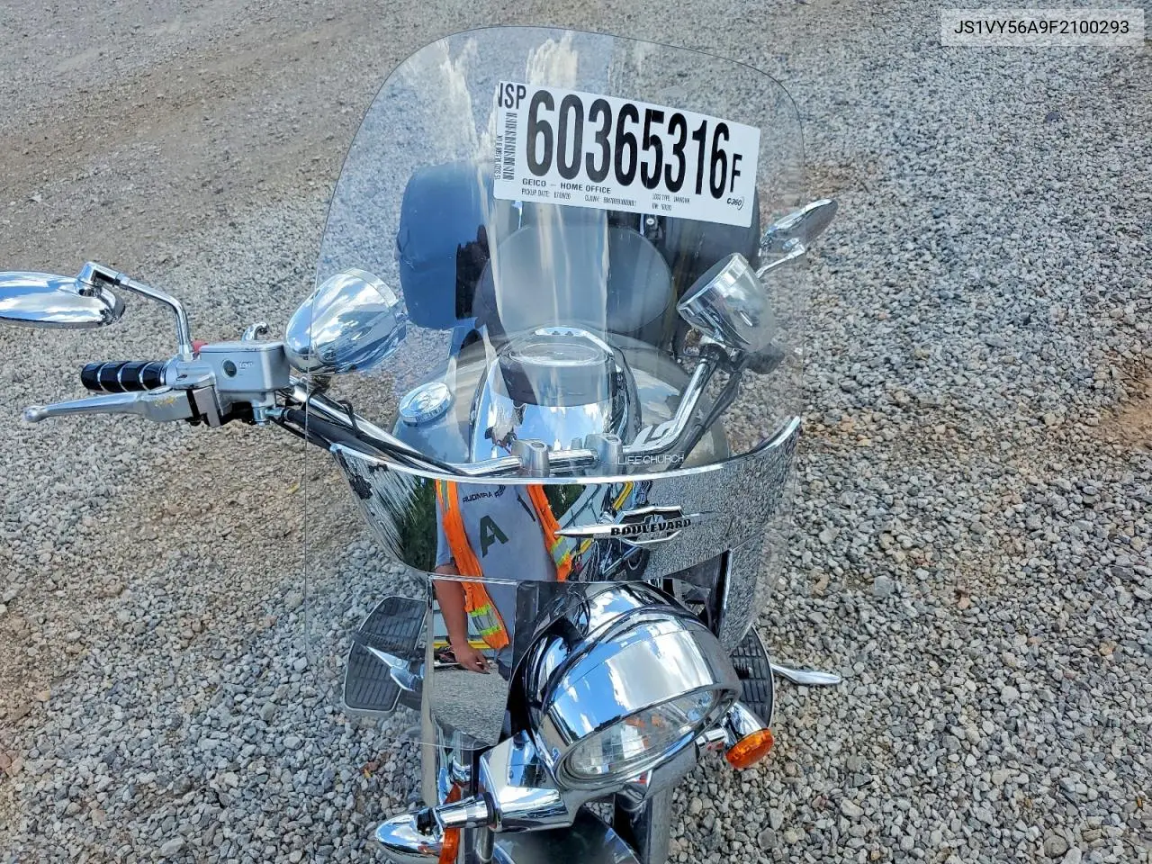 2015 Suzuki Vl1500 B VIN: JS1VY56A9F2100293 Lot: 60365316