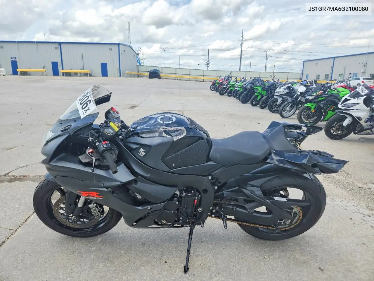 2016 Suzuki Gsx-R750 VIN: JS1GR7MA6G2100080 Lot: 55000806