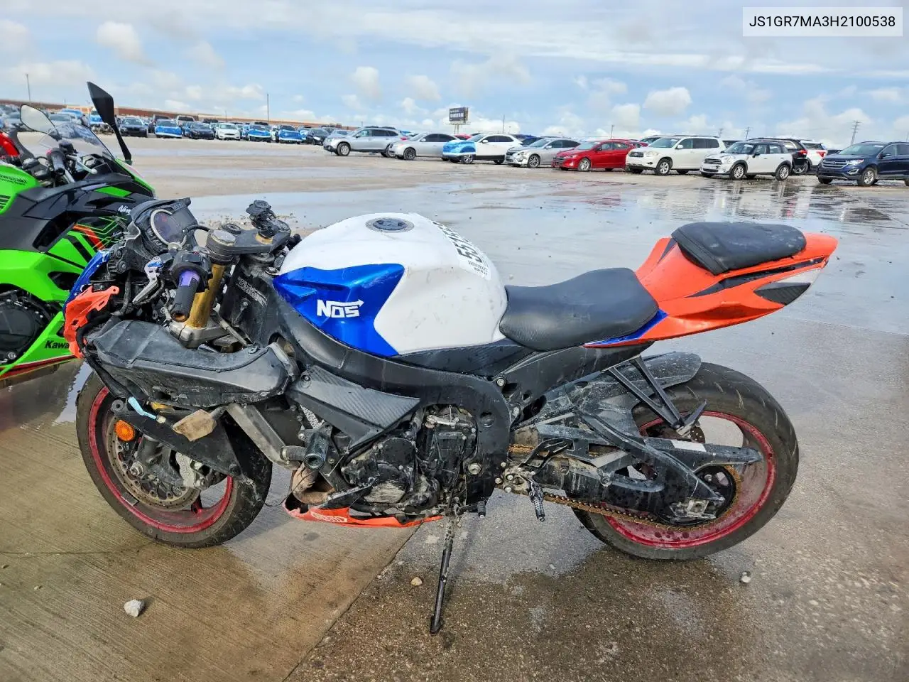 2017 Suzuki Gsx VIN: JS1GR7MA3H2100538 Lot: 55155926