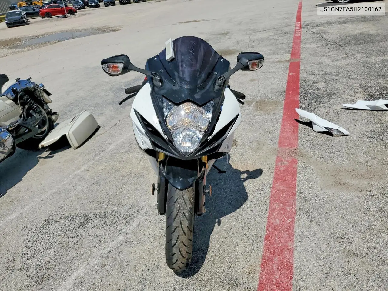 2017 Suzuki Gsx-R600 VIN: JS1GN7FA5H2100162 Lot: 56658366