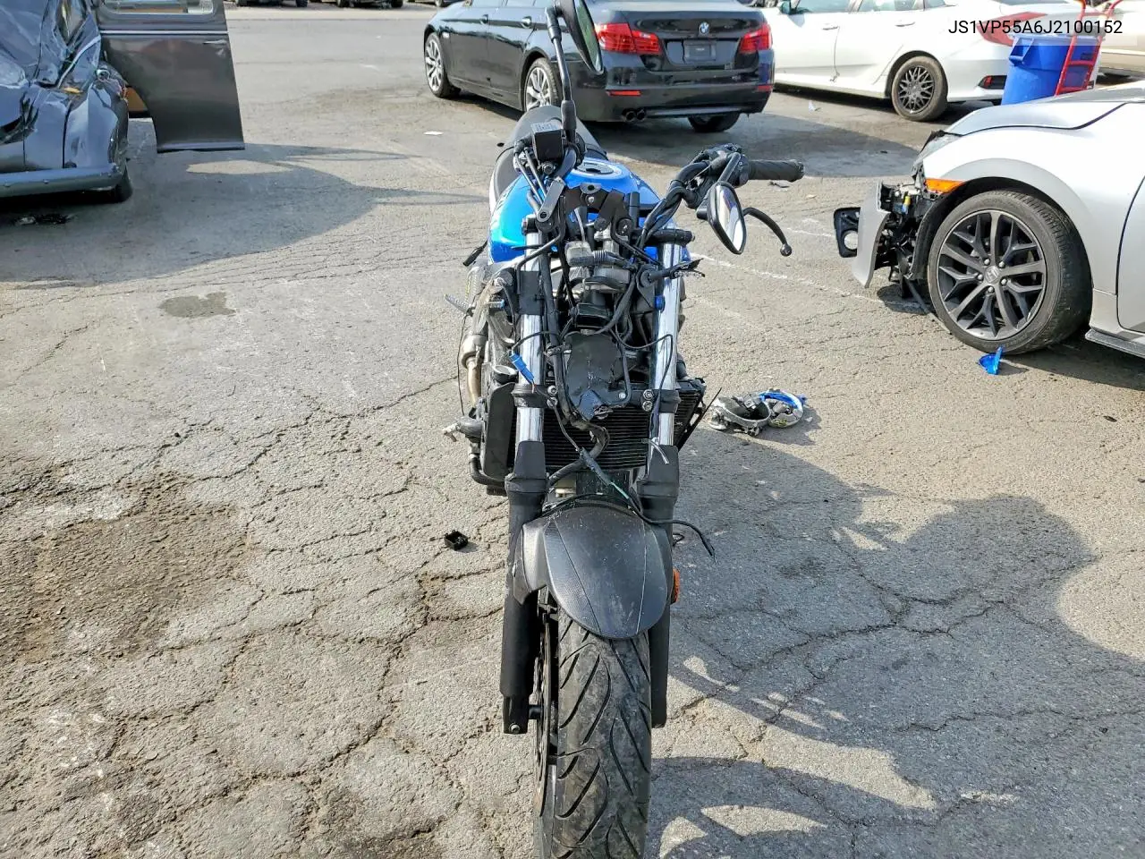 2018 Suzuki Sv650 VIN: JS1VP55A6J2100152 Lot: 51147696
