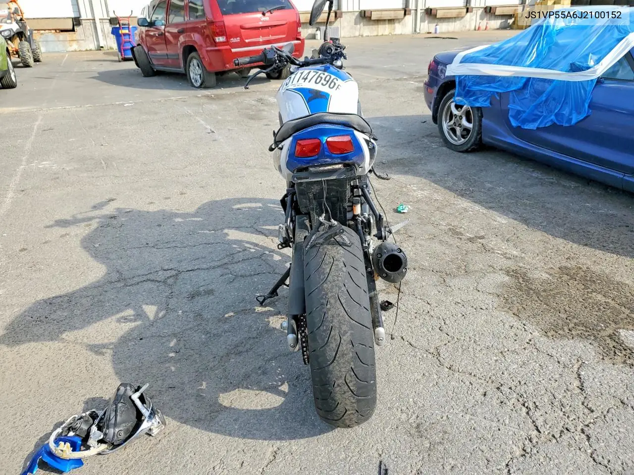 2018 Suzuki Sv650 VIN: JS1VP55A6J2100152 Lot: 51147696
