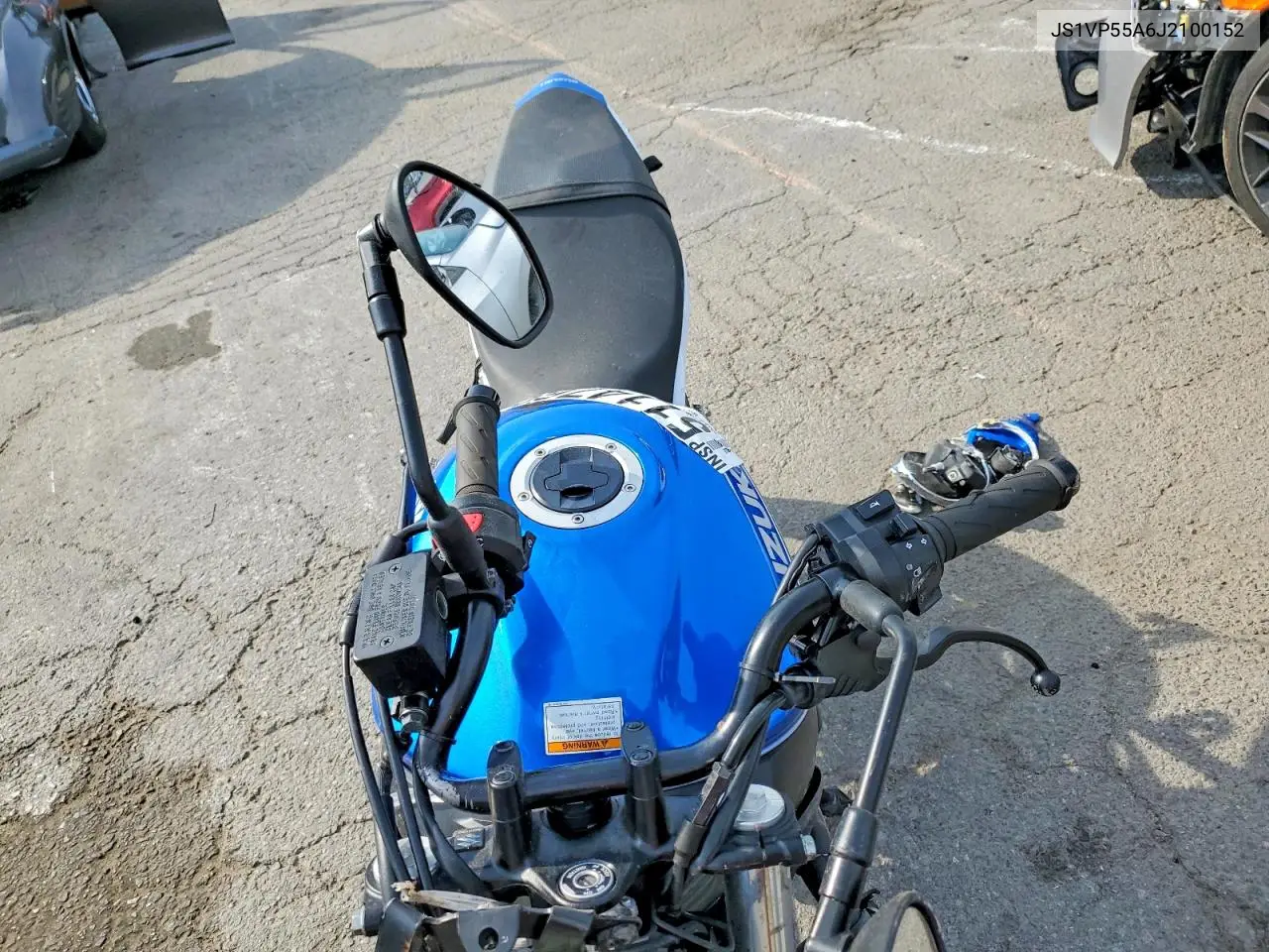 2018 Suzuki Sv650 VIN: JS1VP55A6J2100152 Lot: 51147696