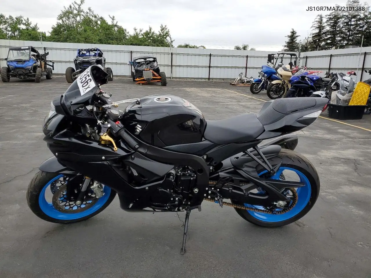 2018 Suzuki Gsx-R750 VIN: JS1GR7MA7J2101388 Lot: 52418356