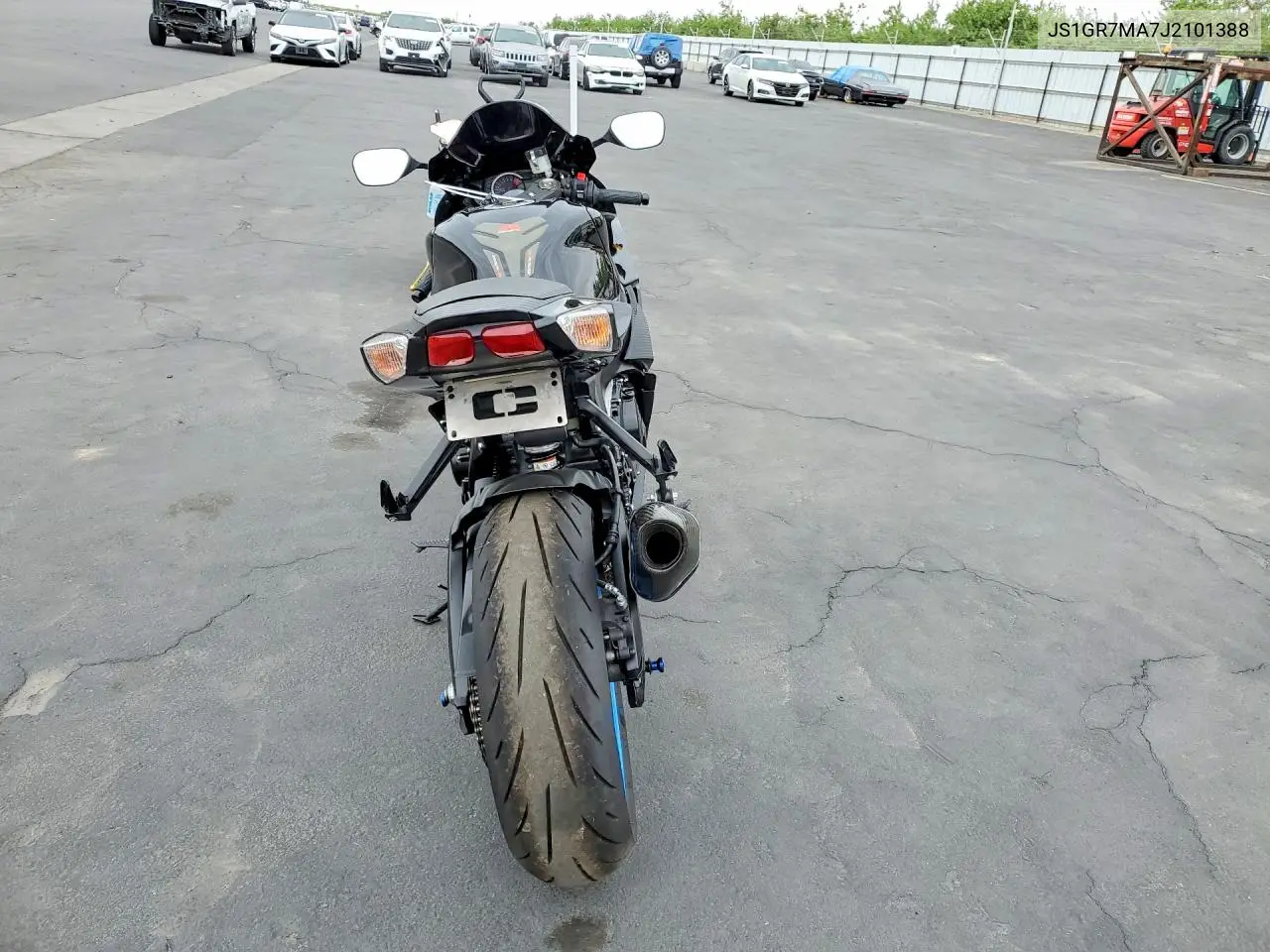 2018 Suzuki Gsx-R750 VIN: JS1GR7MA7J2101388 Lot: 52418356