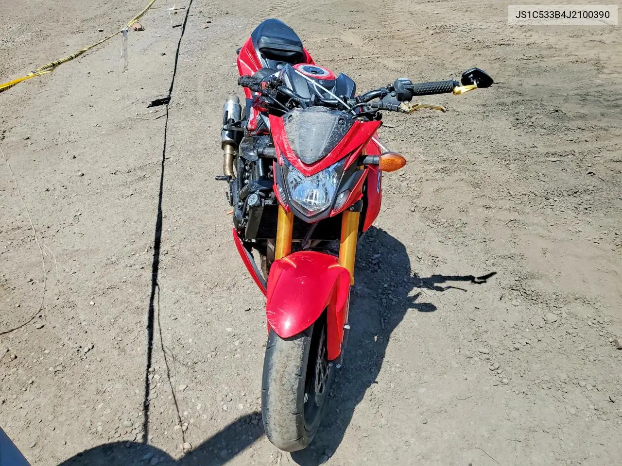 2018 Suzuki Gsx-S750 M VIN: JS1C533B4J2100390 Lot: 53526196