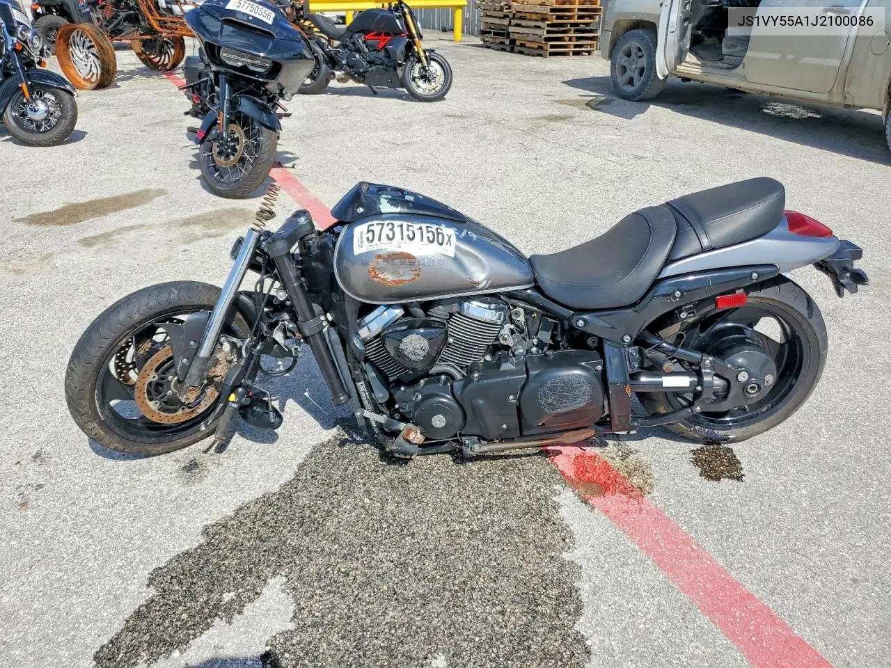 2018 Suzuki Vz1500 VIN: JS1VY55A1J2100086 Lot: 57315156