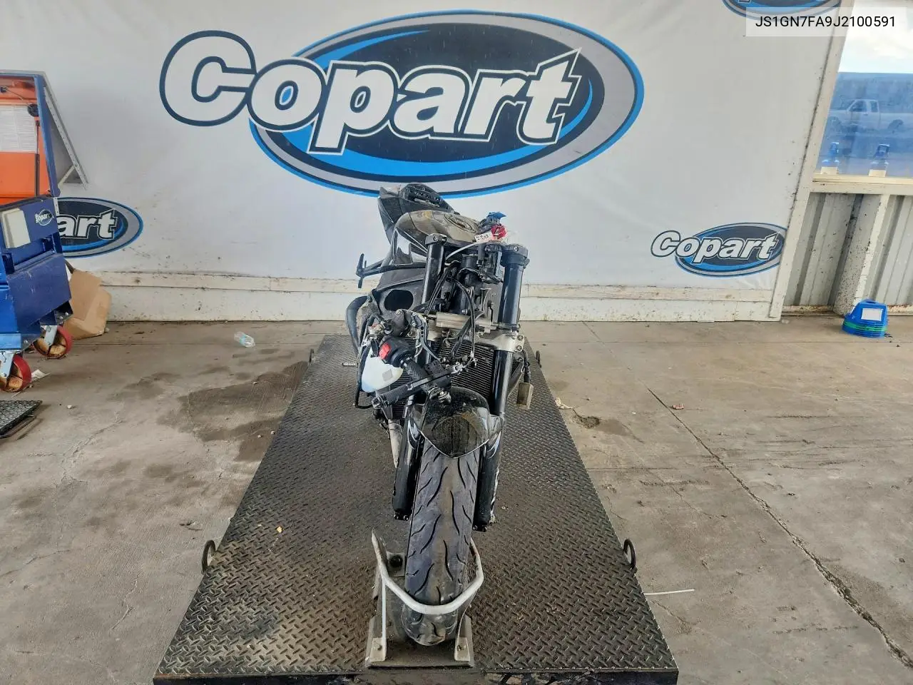 2018 Suzuki Gsx-R600 VIN: JS1GN7FA9J2100591 Lot: 57666756