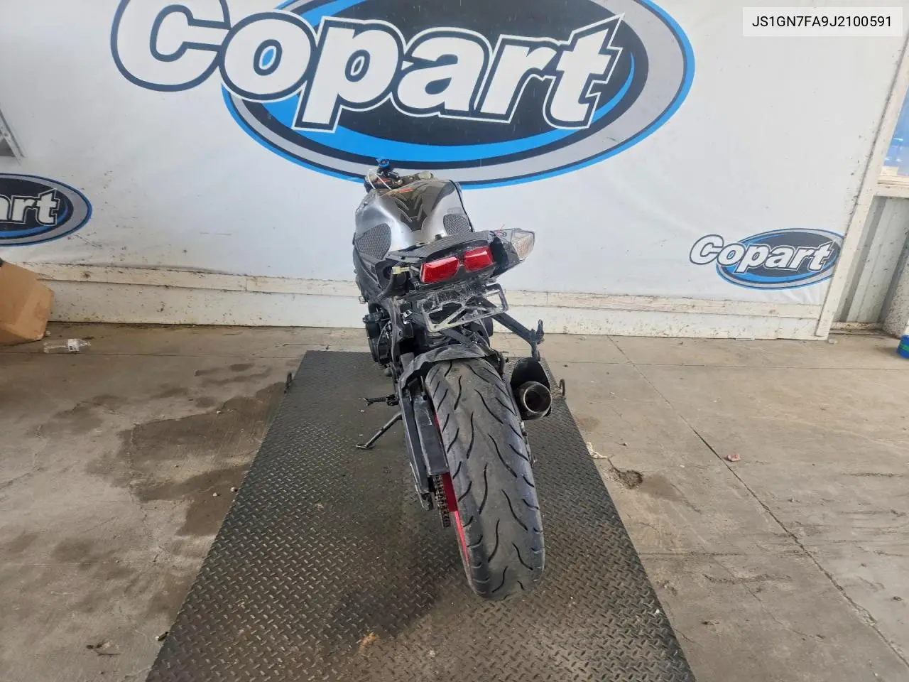 2018 Suzuki Gsx-R600 VIN: JS1GN7FA9J2100591 Lot: 57666756
