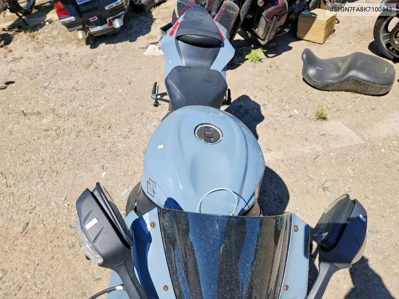 2019 Suzuki Gsx-R600 VIN: JS1GN7FA8K7100442 Lot: 50581476