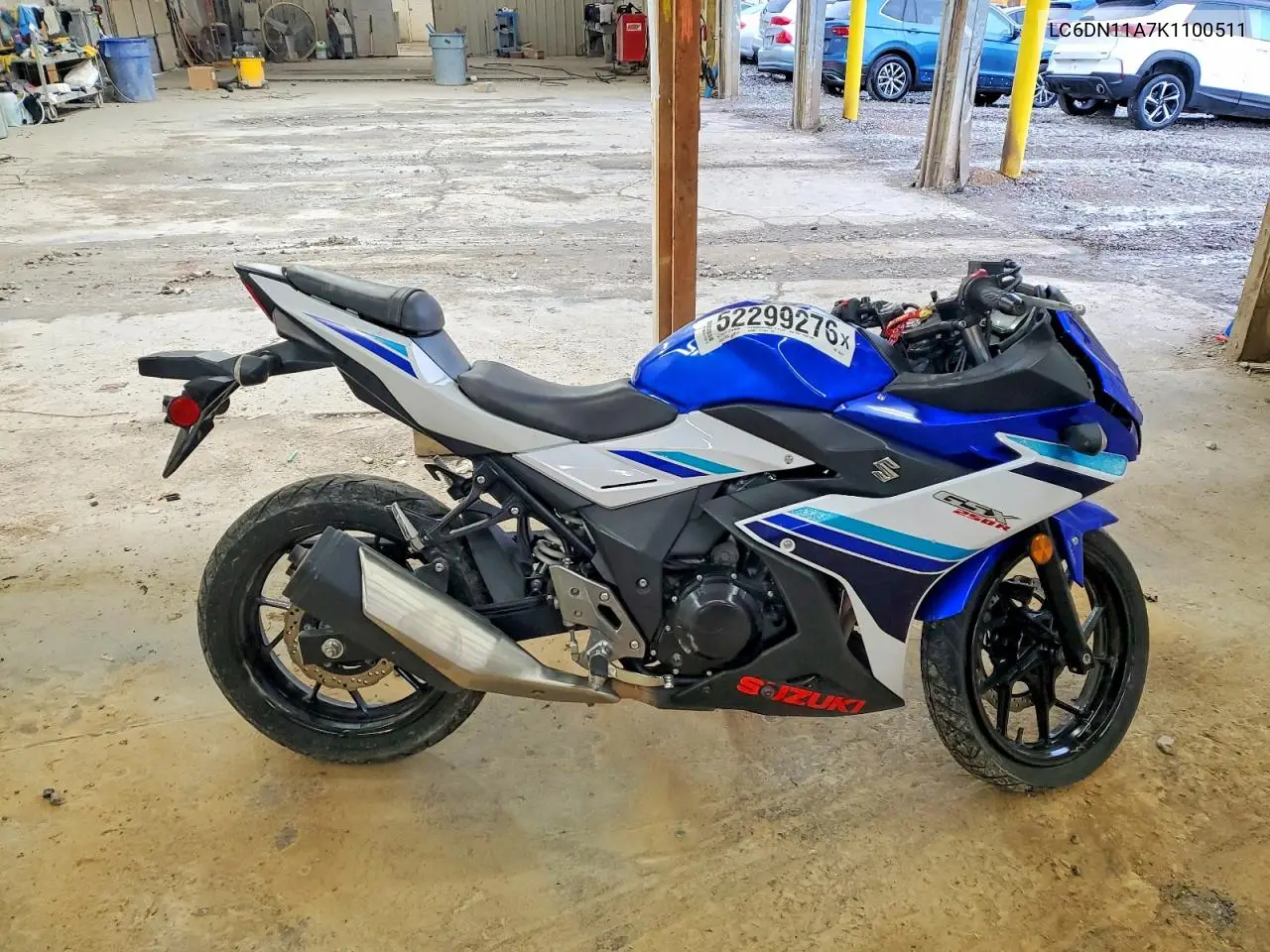 2019 Suzuki Gsx250R M VIN: LC6DN11A7K1100511 Lot: 52299276