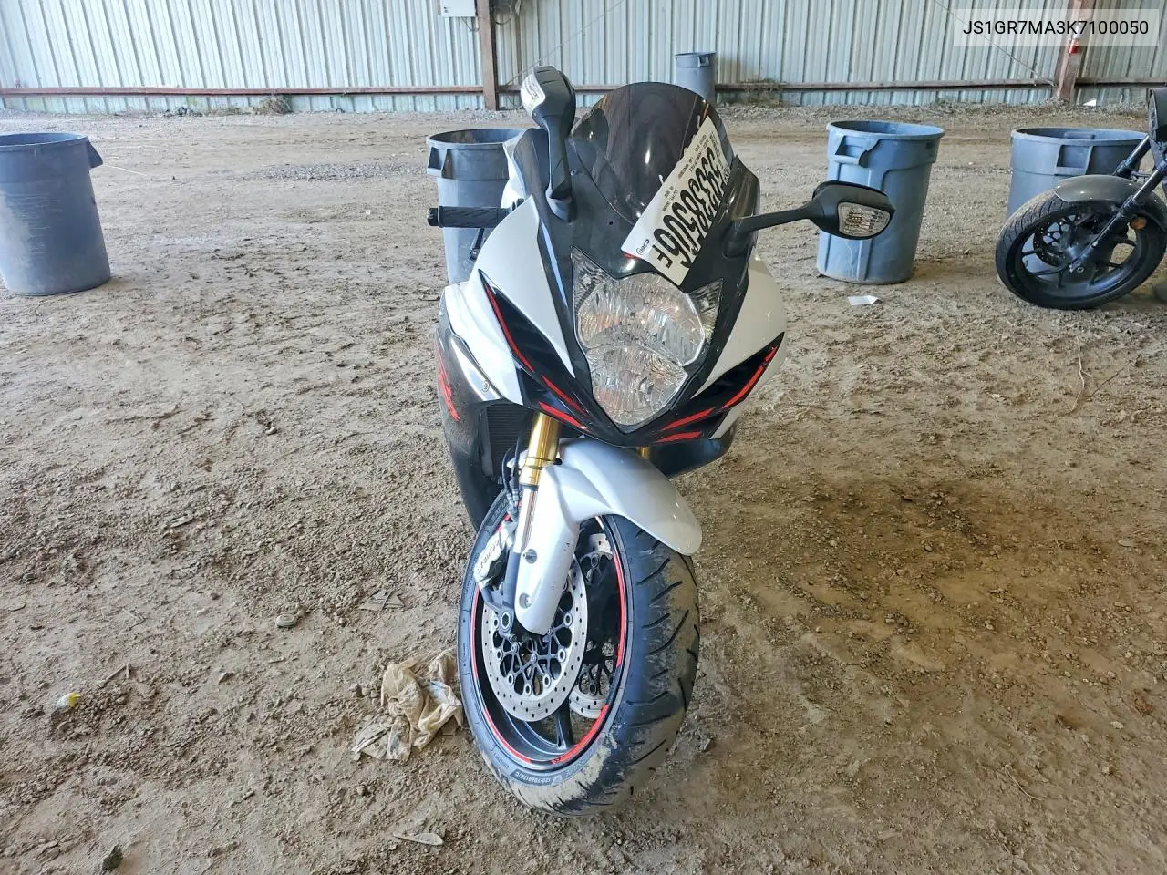 2019 Suzuki Gsx-R750 VIN: JS1GR7MA3K7100050 Lot: 59338506