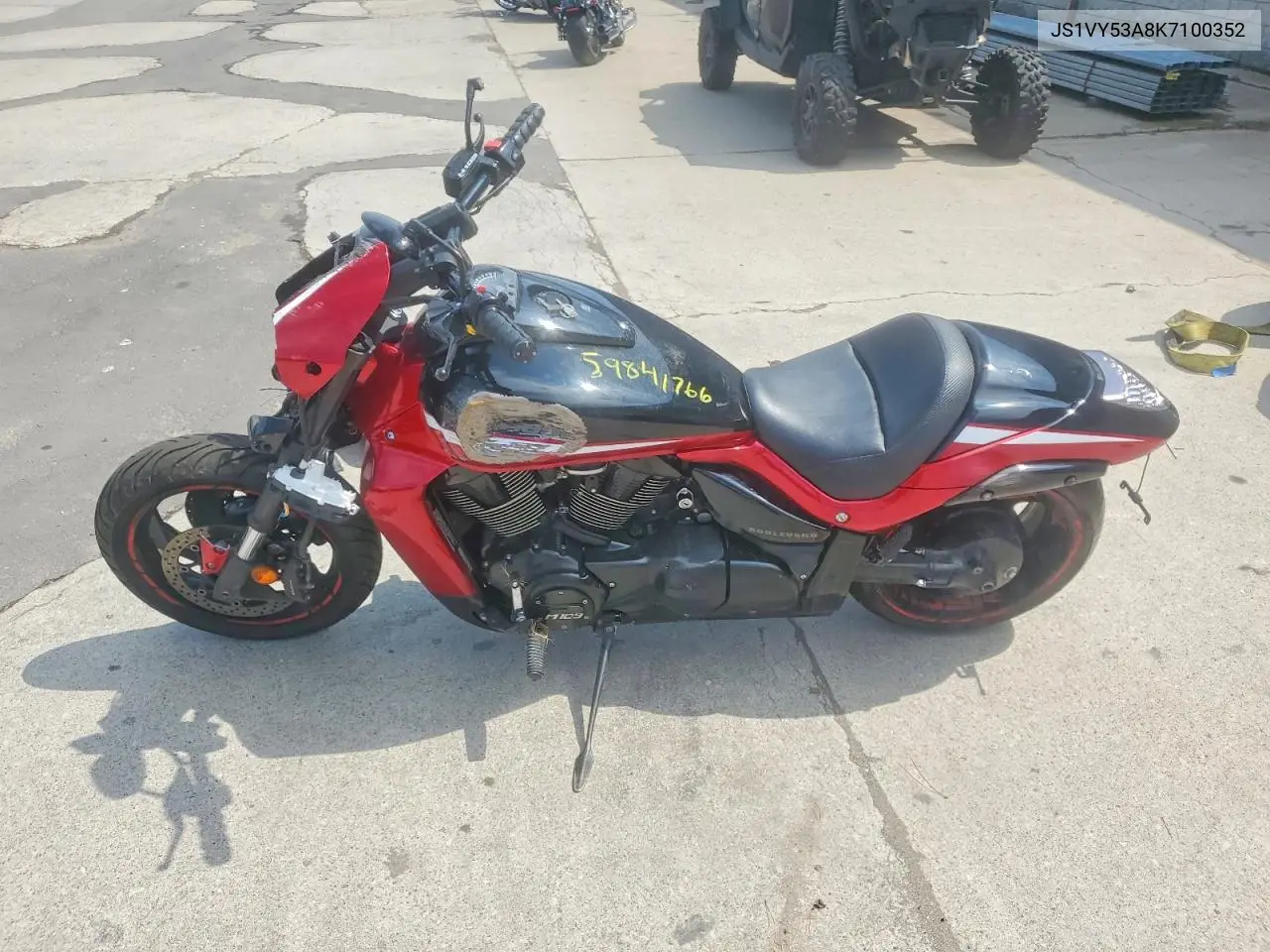 2019 Suzuki Vzr1800 VIN: JS1VY53A8K7100352 Lot: 59841766