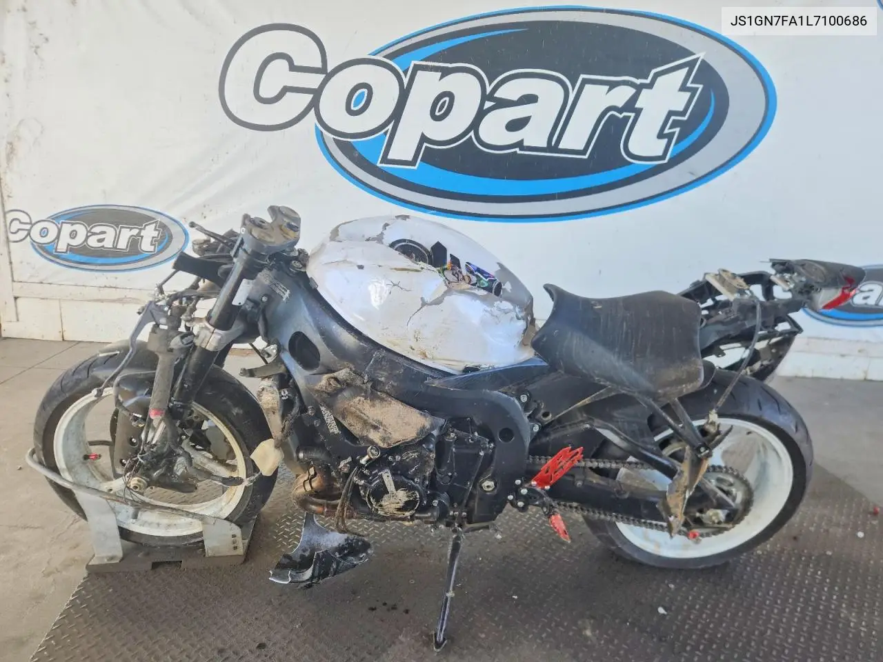 2020 Suzuki Gsx-R600 VIN: JS1GN7FA1L7100686 Lot: 50319566