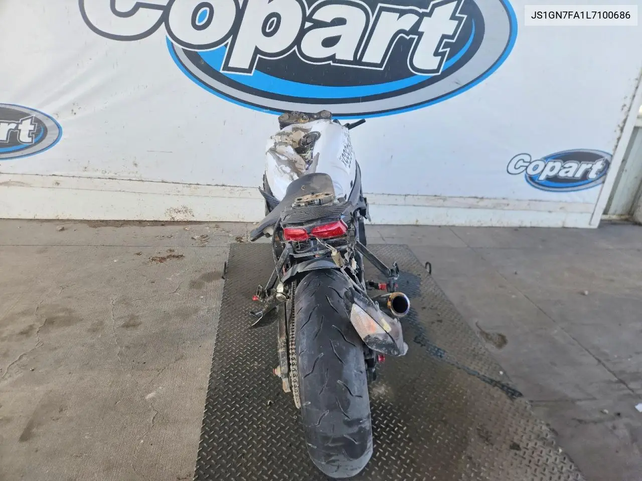 2020 Suzuki Gsx-R600 VIN: JS1GN7FA1L7100686 Lot: 50319566