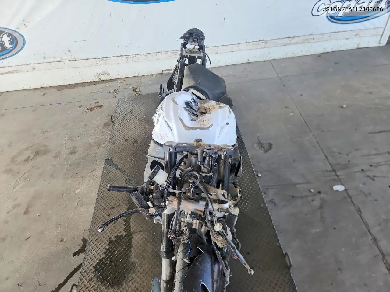 2020 Suzuki Gsx-R600 VIN: JS1GN7FA1L7100686 Lot: 50319566