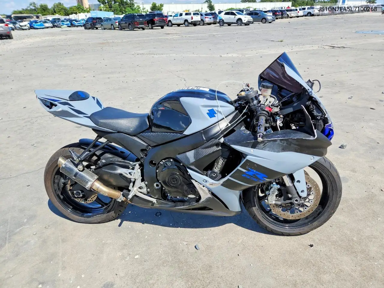 2020 Suzuki Gsx-R600 VIN: JS1GN7FA5L7100268 Lot: 58405826