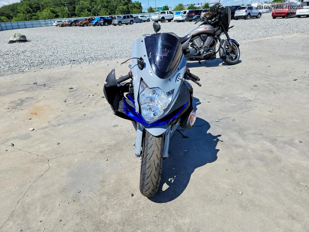 2020 Suzuki Gsx-R600 VIN: JS1GN7FA5L7100268 Lot: 58405826