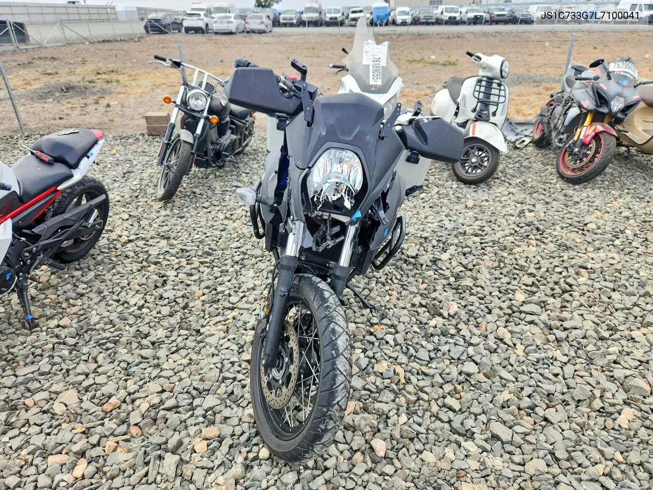 2020 Suzuki Dl650 A VIN: JS1C733G7L7100041 Lot: 60822926