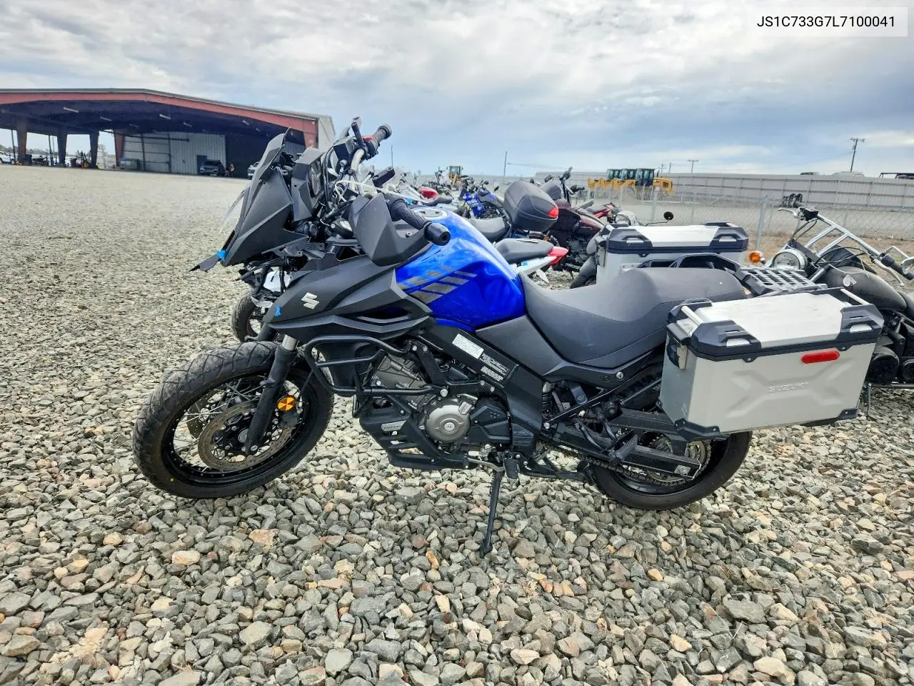 2020 Suzuki Dl650 A VIN: JS1C733G7L7100041 Lot: 60822926