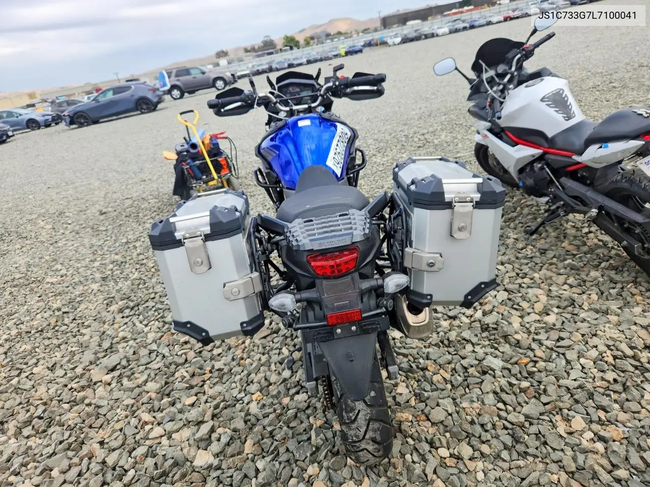 2020 Suzuki Dl650 A VIN: JS1C733G7L7100041 Lot: 60822926