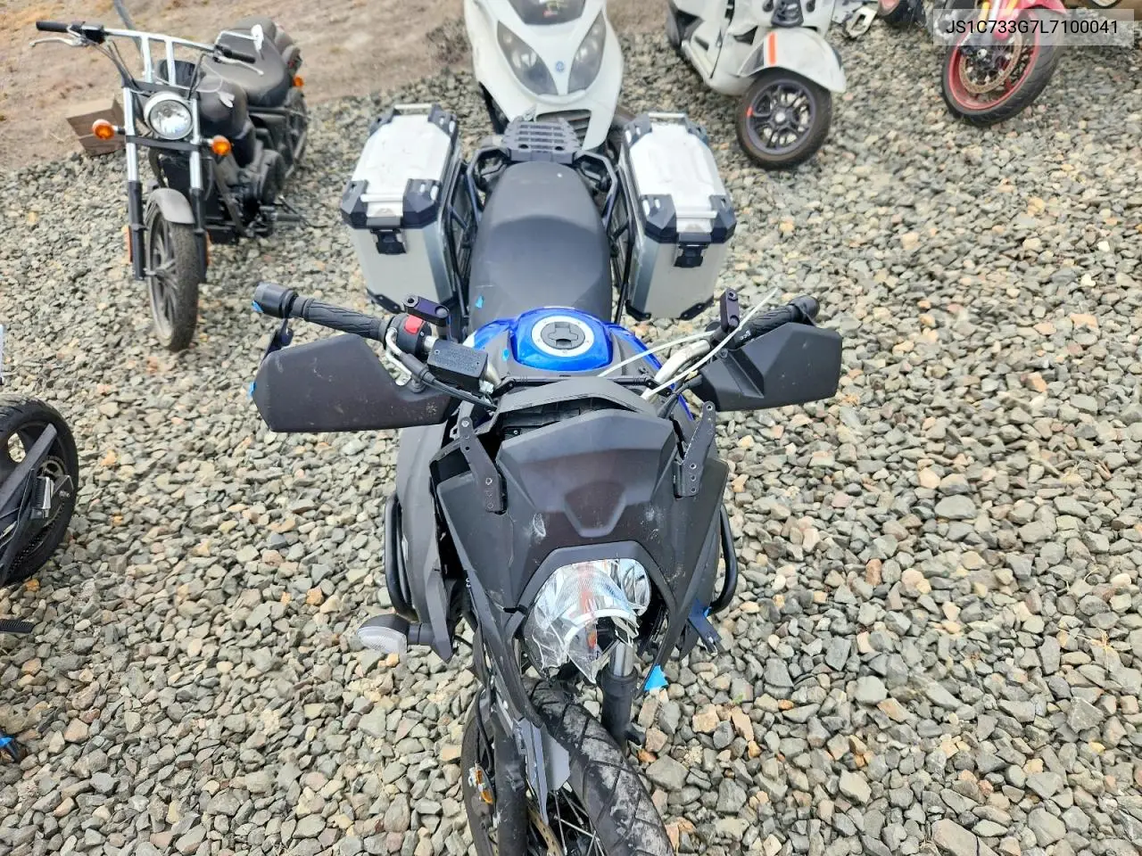 2020 Suzuki Dl650 A VIN: JS1C733G7L7100041 Lot: 60822926