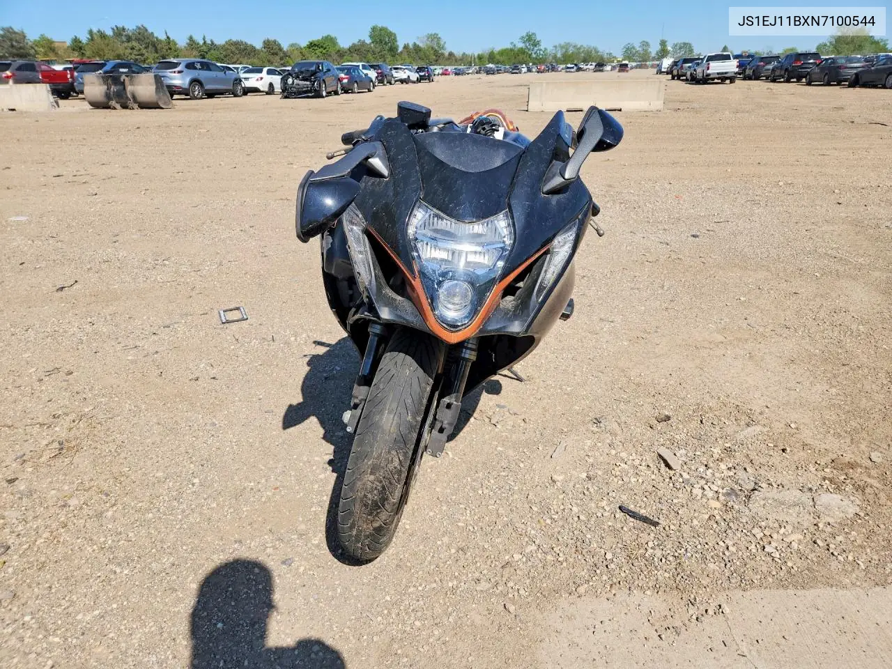 2022 Suzuki Gsx1300 Rr VIN: JS1EJ11BXN7100544 Lot: 53106416