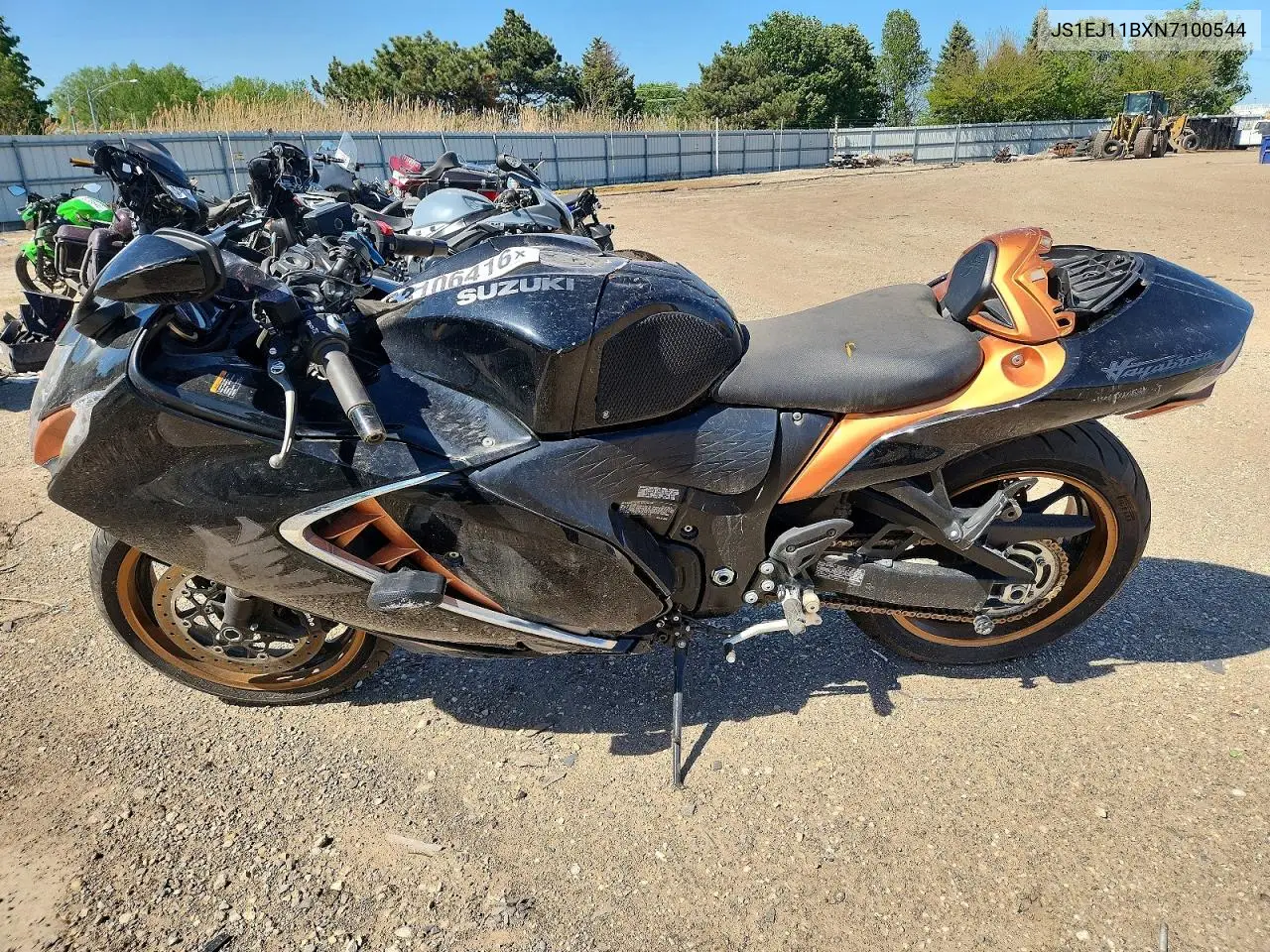 2022 Suzuki Gsx1300 Rr VIN: JS1EJ11BXN7100544 Lot: 53106416