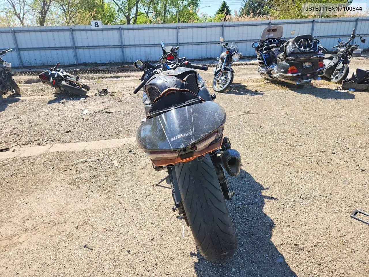 2022 Suzuki Gsx1300 Rr VIN: JS1EJ11BXN7100544 Lot: 53106416