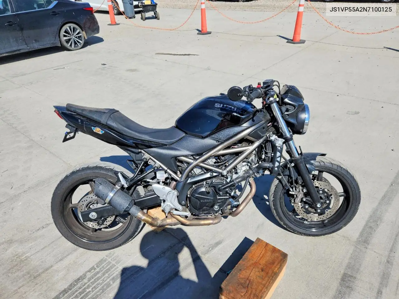 2022 Suzuki Sv650 VIN: JS1VP55A2N7100125 Lot: 61455516