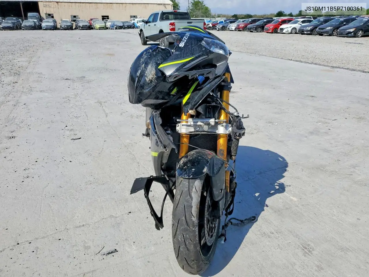 2023 Suzuki Gsx-R1000 VIN: JS1DM11B5P7100361 Lot: 47614736