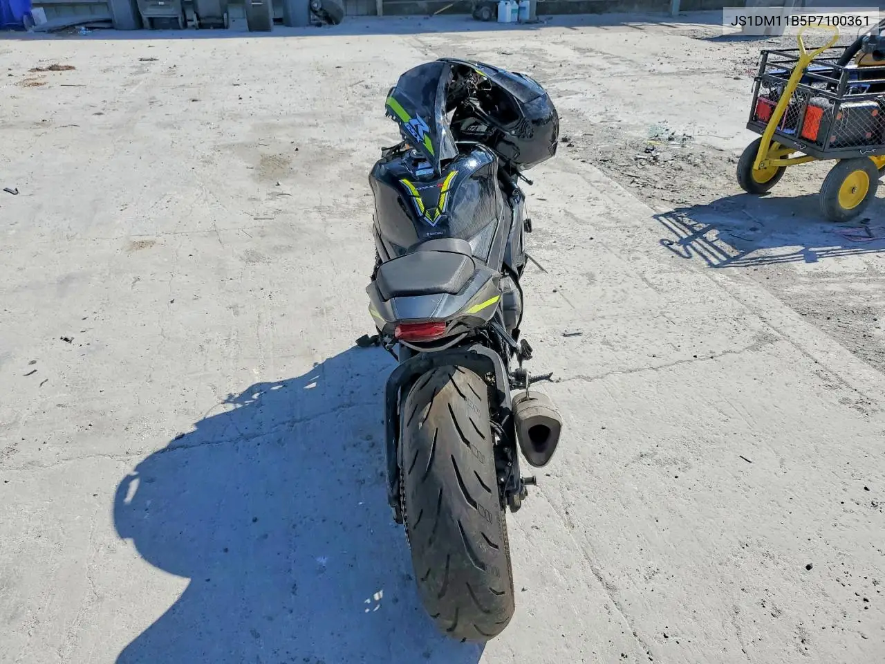 2023 Suzuki Gsx-R1000 VIN: JS1DM11B5P7100361 Lot: 47614736