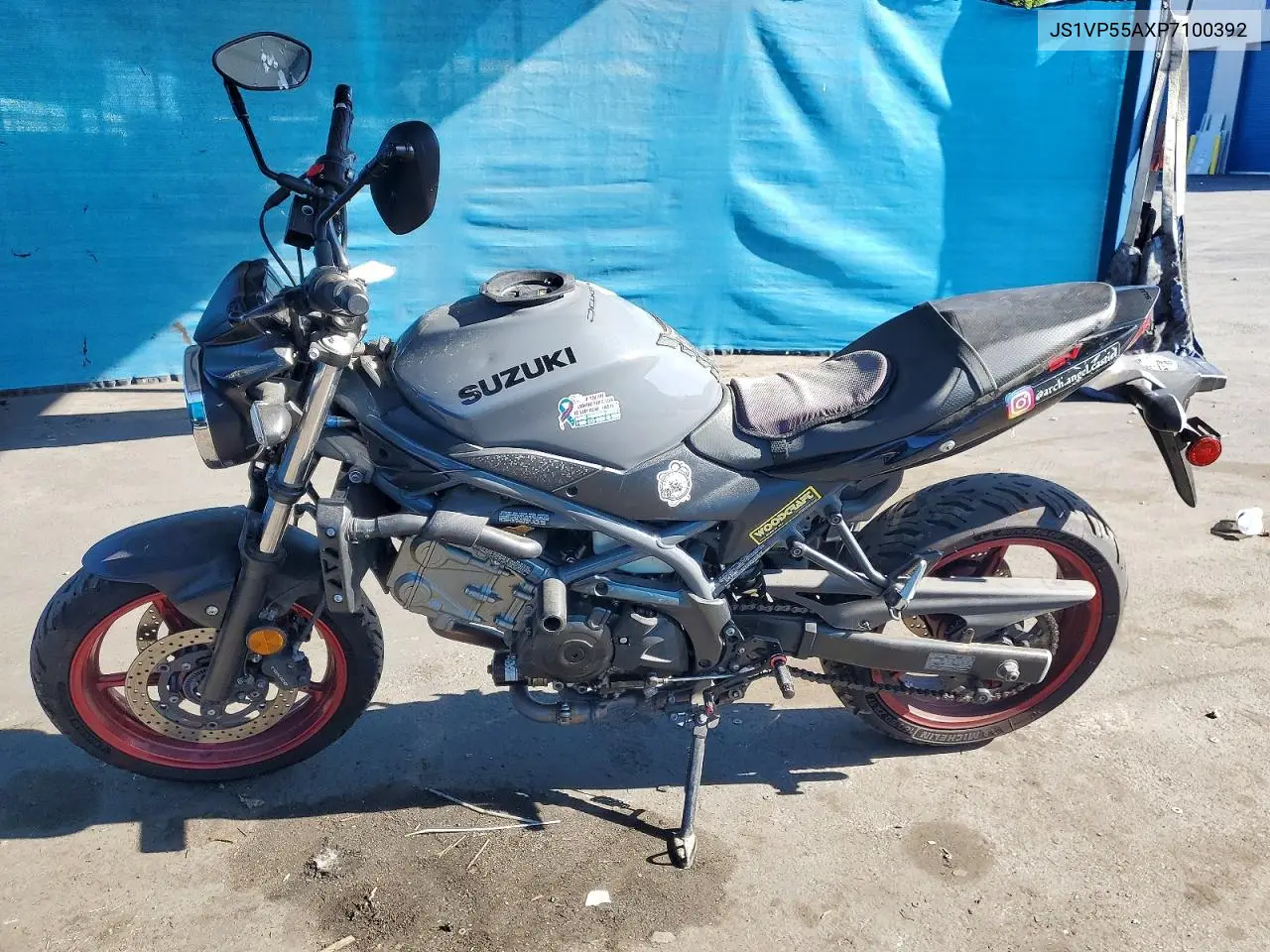 2023 Suzuki Sv650 VIN: JS1VP55AXP7100392 Lot: 55751066