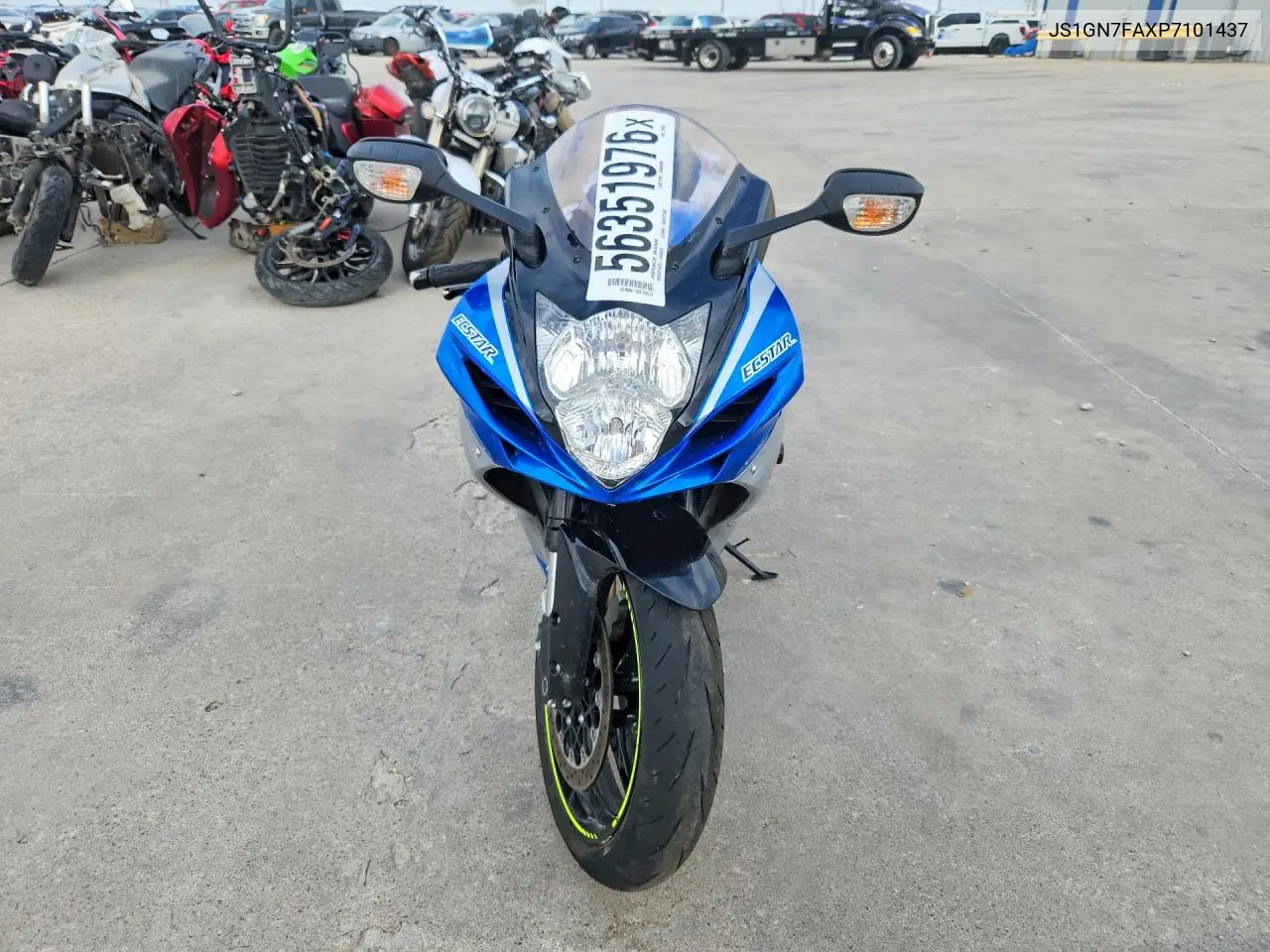 2023 Suzuki Gsx-R600 VIN: JS1GN7FAXP7101437 Lot: 56351976