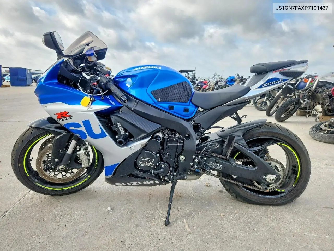 2023 Suzuki Gsx-R600 VIN: JS1GN7FAXP7101437 Lot: 56351976