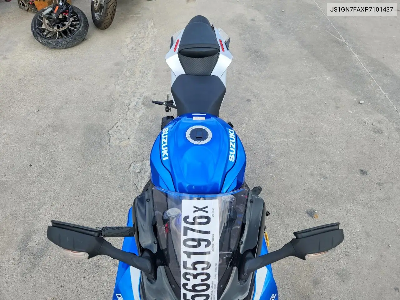 2023 Suzuki Gsx-R600 VIN: JS1GN7FAXP7101437 Lot: 56351976