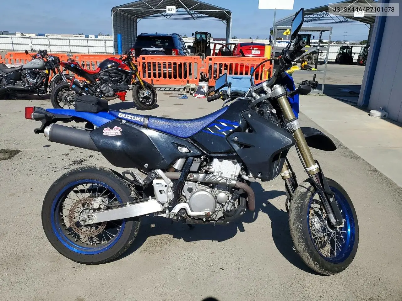 2023 Suzuki Dr-Z400 Sm VIN: JS1SK44A4P7101678 Lot: 59009536
