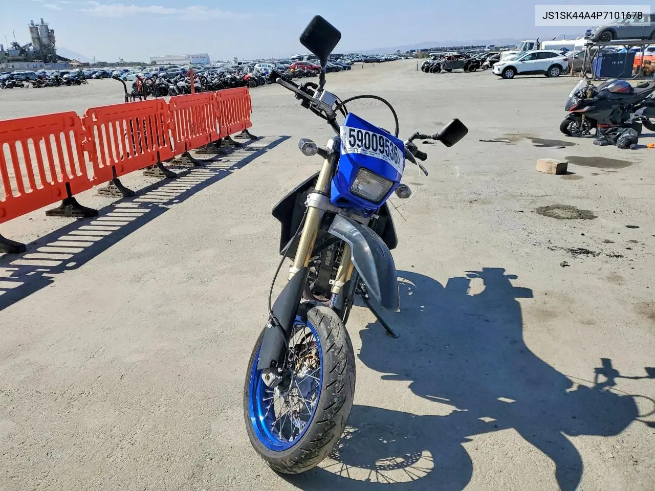 2023 Suzuki Dr-Z400 Sm VIN: JS1SK44A4P7101678 Lot: 59009536