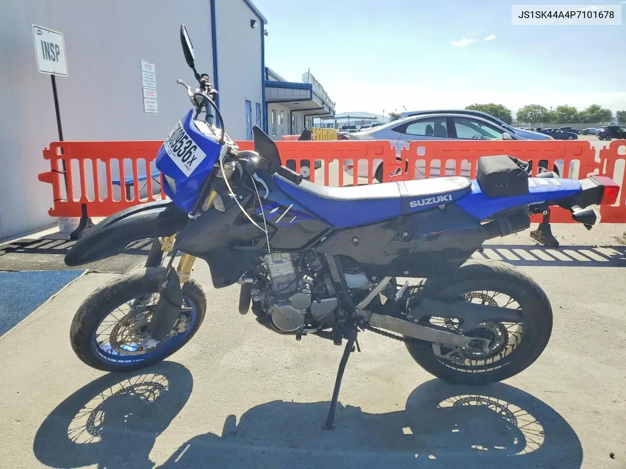 2023 Suzuki Dr-Z400 Sm VIN: JS1SK44A4P7101678 Lot: 59009536