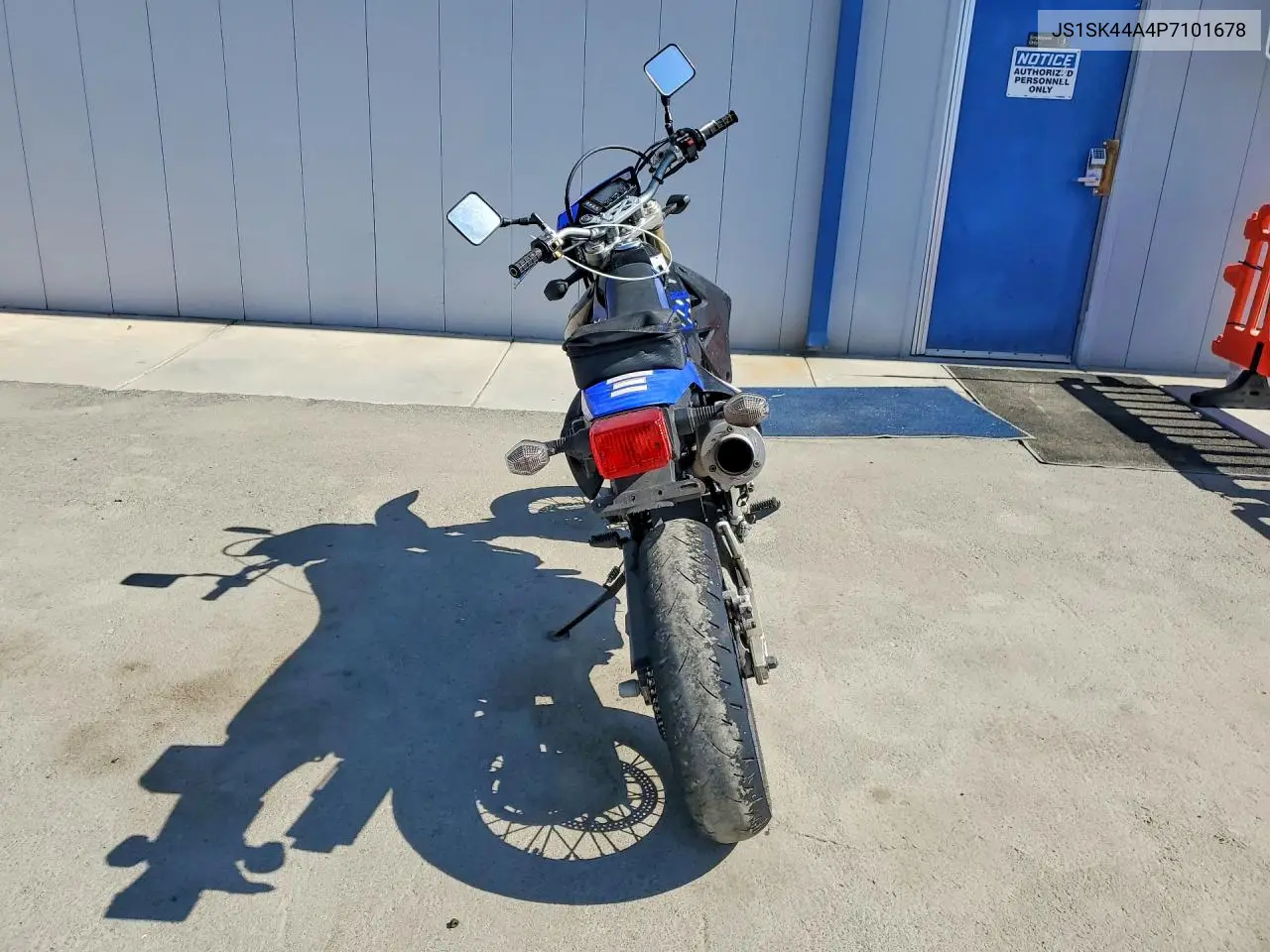 2023 Suzuki Dr-Z400 Sm VIN: JS1SK44A4P7101678 Lot: 59009536