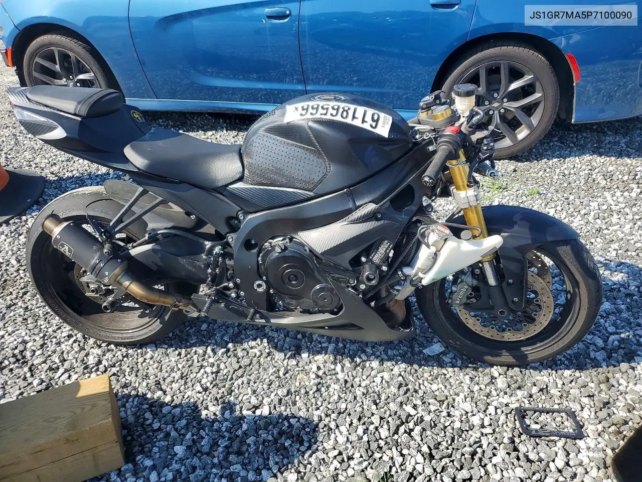 2023 Suzuki Gsx-R750 VIN: JS1GR7MA5P7100090 Lot: 61186566