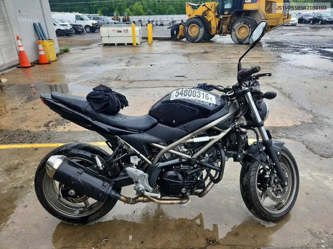 2024 Suzuki Sv650 A VIN: JS1VP55B5R7100103 Lot: 54800316